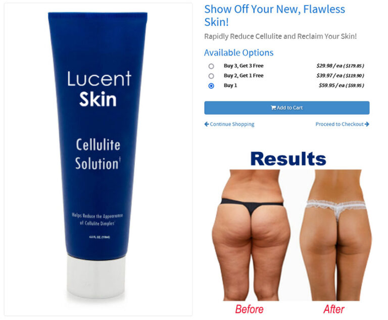 Cellulite Solution Lucent Skin